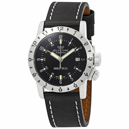 Glycine GL0236 Airman Double Twelve Mens Automatic Watch