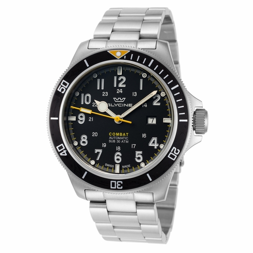 Glycine GL0255 Combat Sub Mens Automatic Watch