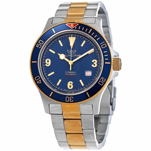 Glycine GL0262 Combat Sub Vintage 42 Mens Automatic Watch