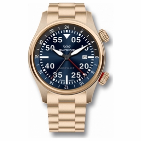 Glycine GL0350 Airpilot GMT Mens Quartz Watch