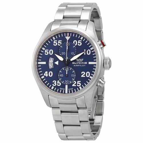 Glycine GL0354 Airpilot Mens Chronograph Quartz Watch