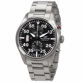 Glycine GL0355 Airpilot Chronograph Mens Chronograph Quartz Watch