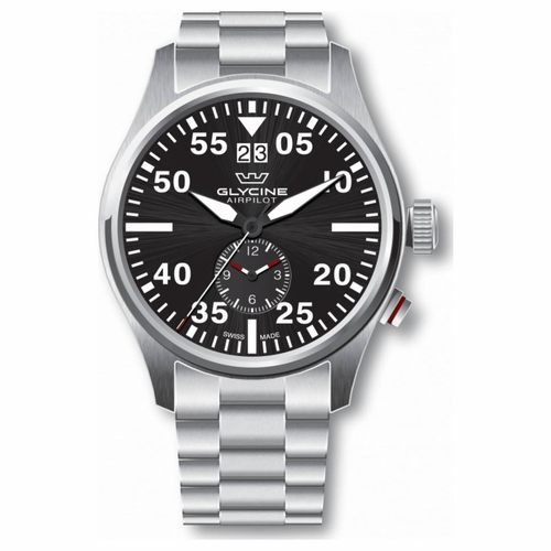 Glycine GL0363 Airpilot Mens Chronograph Quartz Watch
