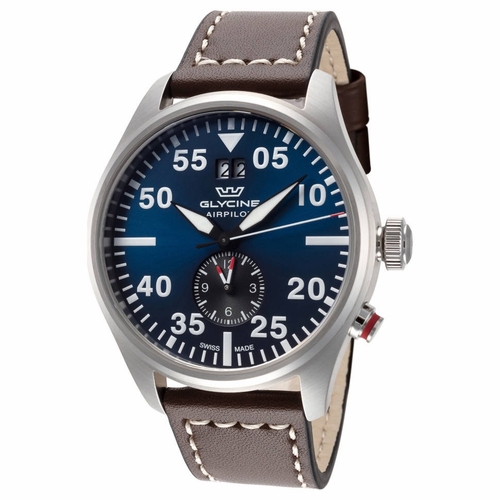 Glycine GL0365 Airpilot Chrono 44 Mens Chronograph Quartz Watch