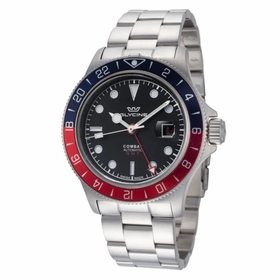 Glycine GL0381 Combat Sub Sport Steel GMT Mens Automatic Watch