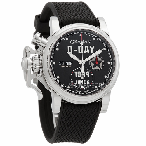 Graham 2CVAS.B30A Chronofighter Vintage D-Day Mens Chronograph Automatic Watch