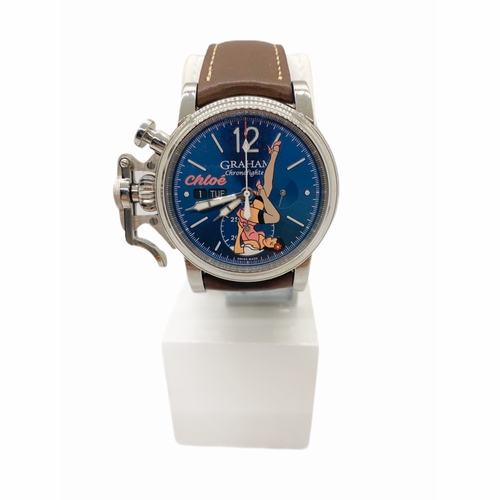 Graham 2CVAS.U10A Nose Art Unisex Chronograph Automatic Watch