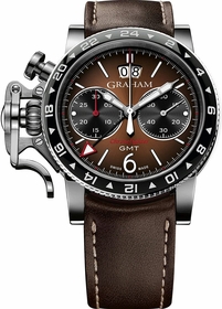 Graham 2CVBC.C01A Chronofighter Vintage GMT Mens Chronograph Automatic Watch