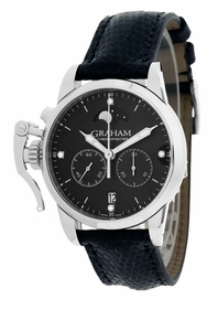 Graham 2CXBS.B04A Chronofighter Lady Moon Ladies Chronograph Quartz Watch