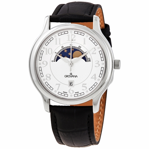Grovana 1026.1533 Moonphase Mens Quartz Watch