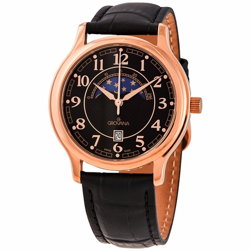Grovana 1026.1567 Moonphase Mens Quartz Watch