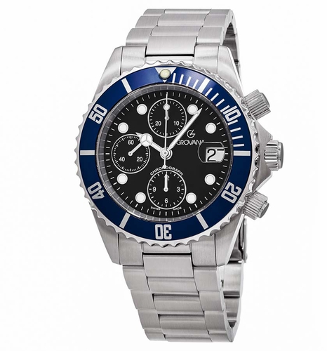 Grovana 1571.6135 Diver Mens Chronograph Automatic Watch