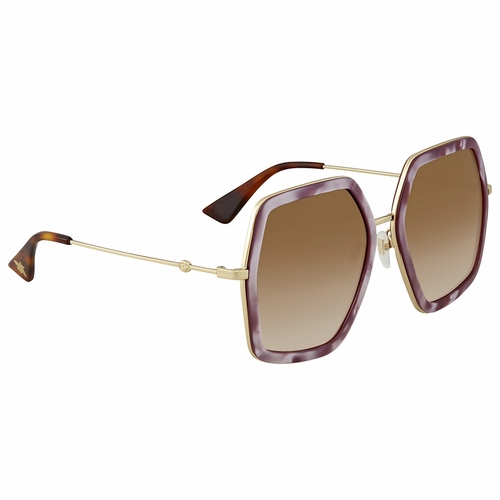 Gucci GG 0106S 004 56 Ladies Sunglasses Gucci GG 0106S 004 56 Ladies Sunglasses