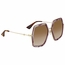 Gucci GG 0106S 004 56 Ladies Sunglasses