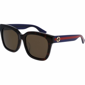 Gucci GG0034SA 003 55 Ladies Sunglasses Gucci GG0034SA 003 55 Ladies Sunglasses