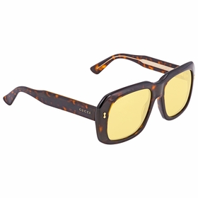 Gucci GG0049S 002 57 Unisex Sunglasses Gucci GG0049S 002 57 Unisex Sunglasses