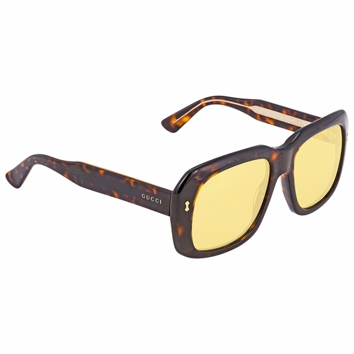 Gucci GG0049S 002 57 Unisex Sunglasses Gucci GG0049S 002 57 Unisex Sunglasses