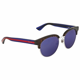 Gucci GG0058SK 004 55 Unisex Sunglasses Gucci GG0058SK 004 55 Unisex Sunglasses