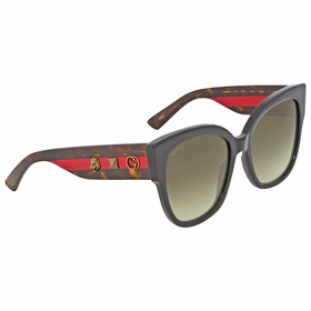 Gucci GG0059S 001 55 Ladies Sunglasses Gucci GG0059S 001 55 Ladies Sunglasses