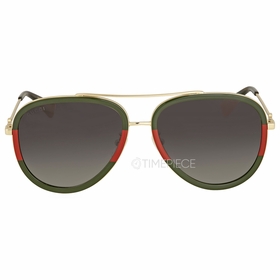 Gucci GG0062S 003 57 Unisex Sunglasses Gucci GG0062S 003 57 Unisex Sunglasses