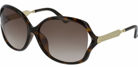 Gucci GG0076SK 003 62 Ladies Sunglasses Gucci GG0076SK 003 62 Ladies Sunglasses