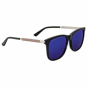Gucci GG0078SK 001 56 Ladies Sunglasses Gucci GG0078SK 001 56 Ladies Sunglasses