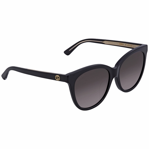 Gucci GG0081SK 001 56  Ladies  Sunglasses