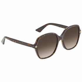 Gucci GG0092S 002 55 Ladies Sunglasses Gucci GG0092S 002 55 Ladies Sunglasses