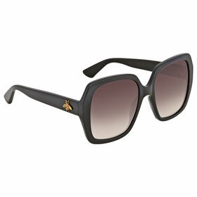 Gucci GG0096S 001 54 Ladies Sunglasses Gucci GG0096S 001 54 Ladies Sunglasses