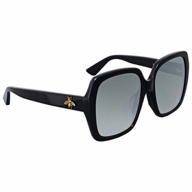 Gucci GG0096SA 001 55 Ladies Sunglasses Gucci GG0096SA 001 55 Ladies Sunglasses