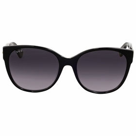 Gucci GG0097S 001 56 Ladies Sunglasses Gucci GG0097S 001 56 Ladies Sunglasses