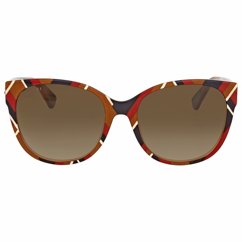 Gucci GG0097S 004 56 GG0097 Ladies  Sunglasses