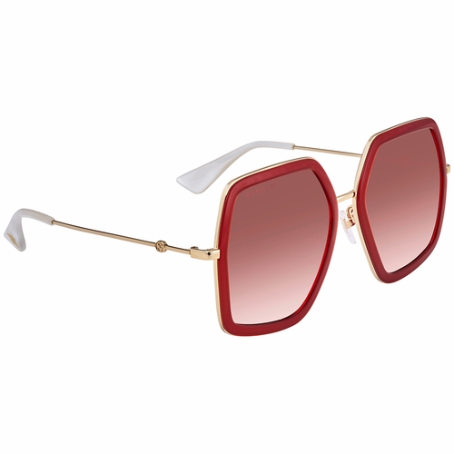 Gucci GG0106S 010 56 GG0106 Ladies  Sunglasses