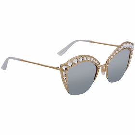 Gucci GG0114S 004 53 Ladies Sunglasses Gucci GG0114S 004 53 Ladies Sunglasses