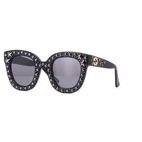 Gucci GG0116S 002 49 Ladies Sunglasses Gucci GG0116S 002 49 Ladies Sunglasses
