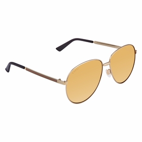 Gucci GG0138S 002 61 Unisex Sunglasses Gucci GG0138S 002 61 Unisex Sunglasses