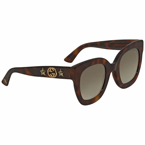 Gucci GG0208S 003 49 Ladies Sunglasses Gucci GG0208S 003 49 Ladies Sunglasses