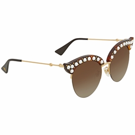 Gucci GG0212S 002 53 Ladies Sunglasses Gucci GG0212S 002 53 Ladies Sunglasses