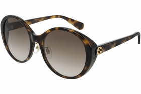 Gucci GG0370SK 002 56 Ladies Sunglasses Gucci GG0370SK 002 56 Ladies Sunglasses