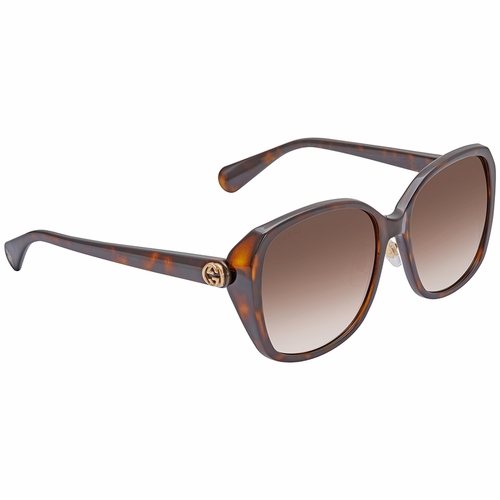 Gucci GG0371SK 002 57 Injection Ladies  Sunglasses