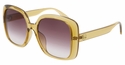 Gucci GG0714SA 003 56  Ladies  Sunglasses