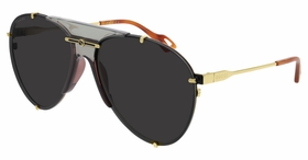 Gucci GG0740S-001 61 Unisex Sunglasses Gucci GG0740S-001 61 Unisex Sunglasses