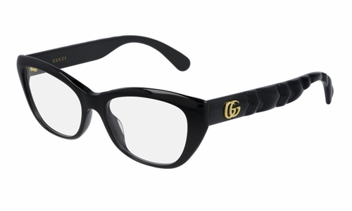 Gucci GG0813O 001 52 Ladies Eyeglasses Gucci GG0813O 001 52 Ladies Eyeglasses