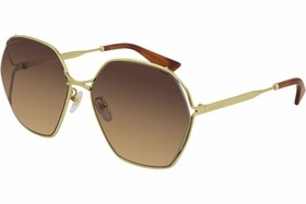 Gucci GG0818SA-002 63 Ladies Sunglasses Gucci GG0818SA-002 63 Ladies Sunglasses