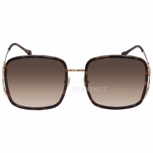 Gucci GG1016SK 003 58  Ladies  Sunglasses
