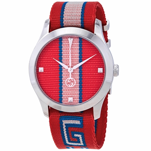 Gucci YA1264070 G-Timeless Unisex Quartz Watch