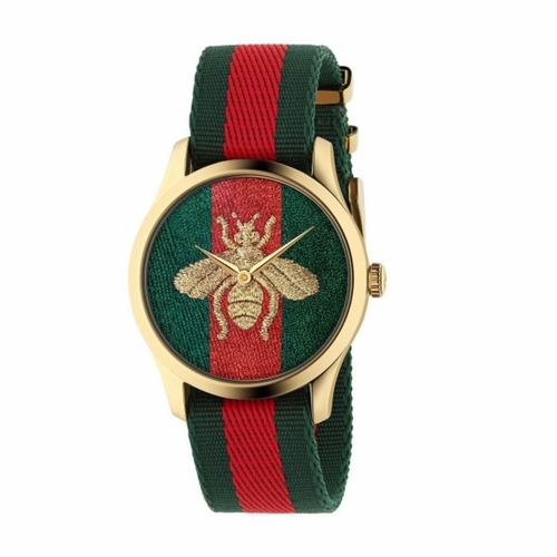 Gucci YA126487B G-Timeless Ladies Quartz Watch