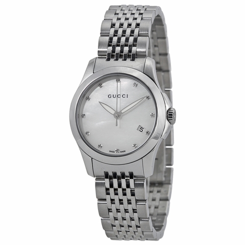 Gucci YA126504 G-Timeless Ladies Quartz Watch
