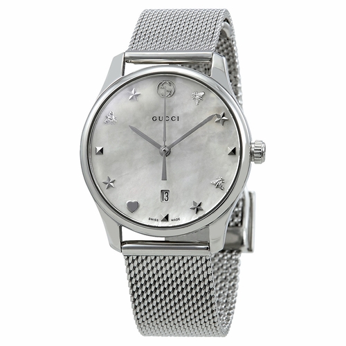 Gucci YA126583 G-Timeless Ladies Quartz Watch
