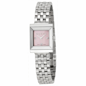 Gucci YA128401 G-Frame Ladies Quartz Watch